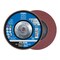 Pferd 7" x 5/8-11 Thd. POLIFAN Flap Disc - A SG STEELOX, Aluminum oxide, 120 Grit, Conical 62311 - alternate 1